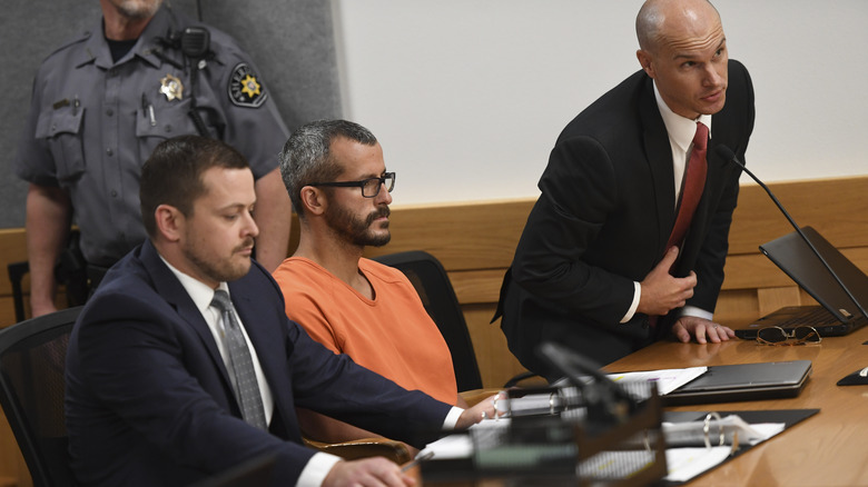 Chris Watts in court