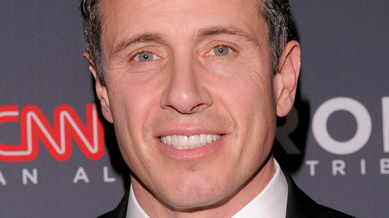 Chris Cuomo smiling with teeth