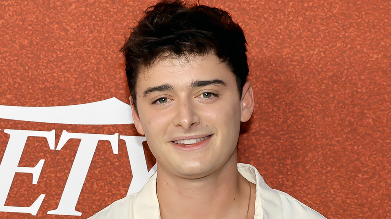 Noah Schnapp on red carpet