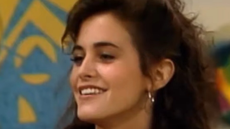 Courteney Cox plays Lauren Miller in Family Ties