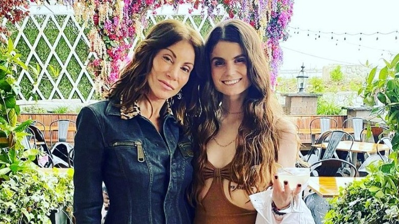 Danielle Staub and Jillian Staub posing