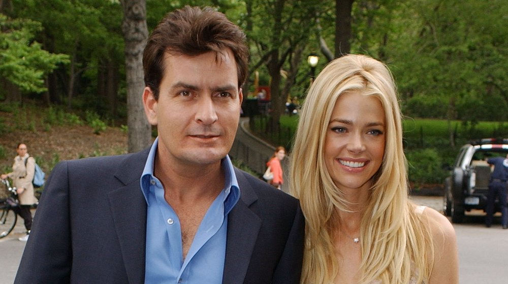 Charlie Sheen and Denise Richards