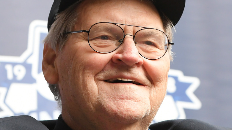 Denny McLain smiling while seated