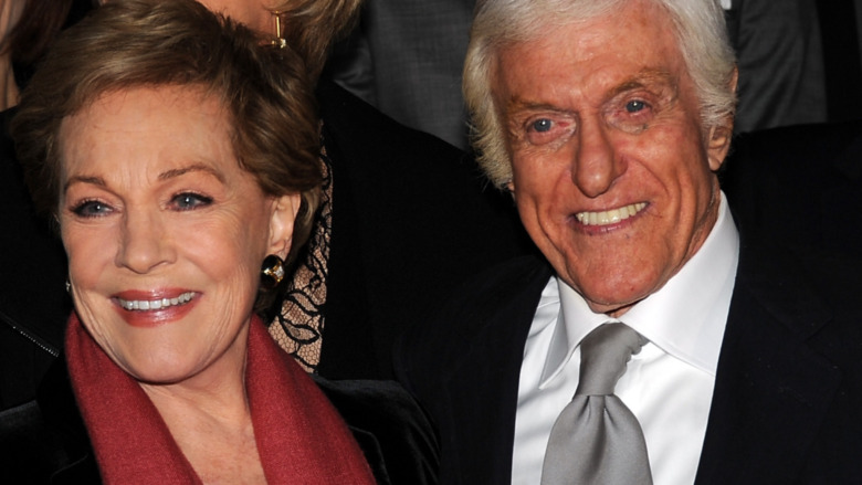 Dick Van Dyke Julie Andrews smiling
