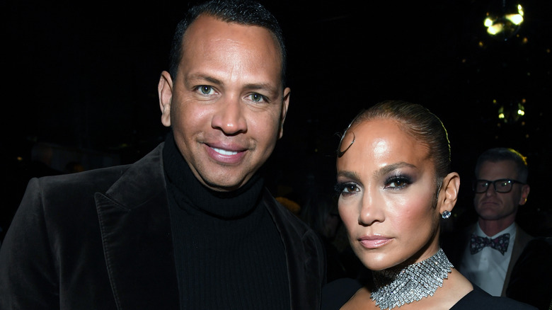 Jennifer Lopez and Alex Rodriguez in 2020