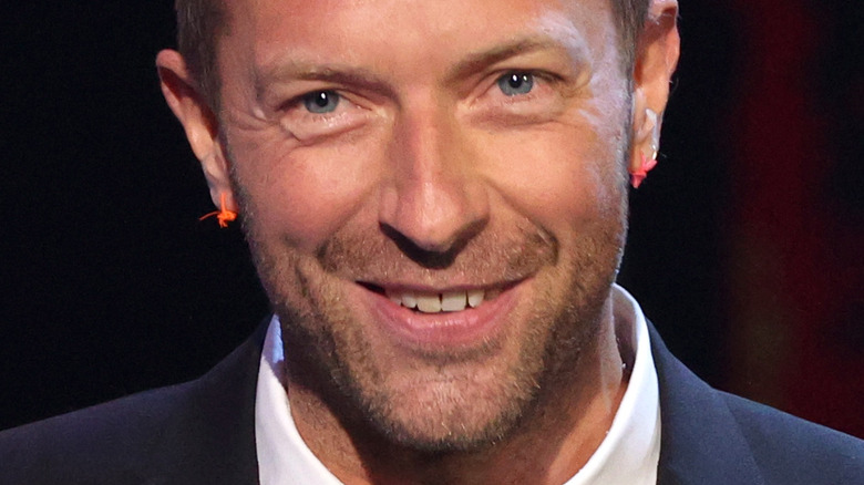 Chris Martin smiling