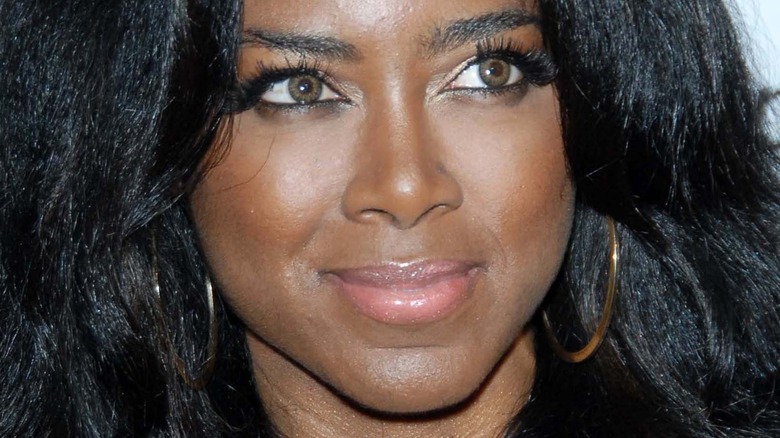 Kenya Moore smiling