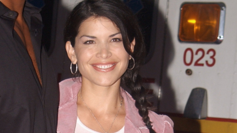 Lauren Sánchez Bezos celebrating the 200th episode of NYPD Blue