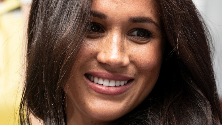 Meghan Markle smiling 