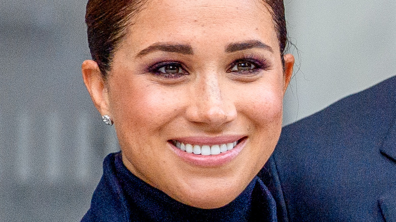 Meghan Markle smiling