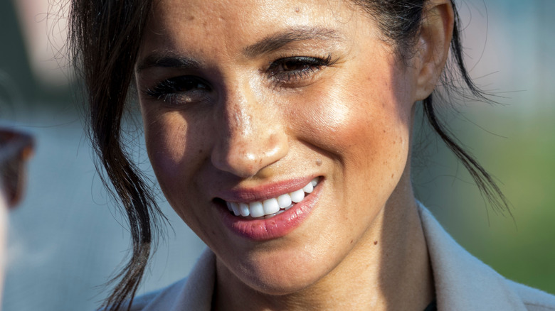 Meghan Markle smiling