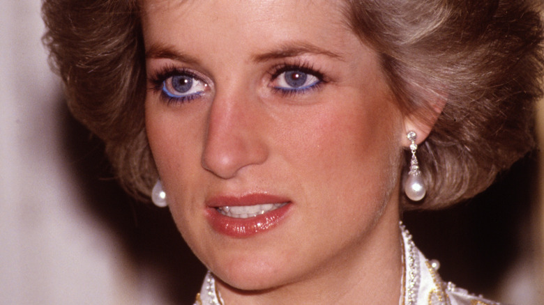 Princess Diana posing