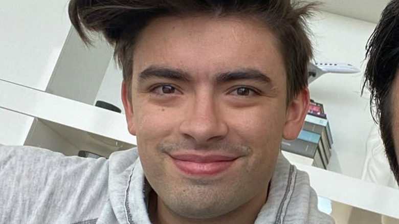 Michael Consuelos smiling