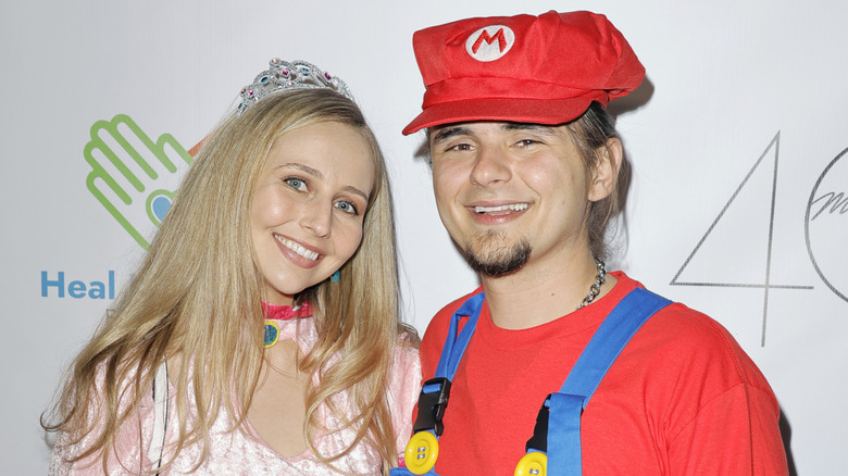 Molly Schirmang and Prince Michael Jackson at the Annual THRILLER NIGHT Halloween Party