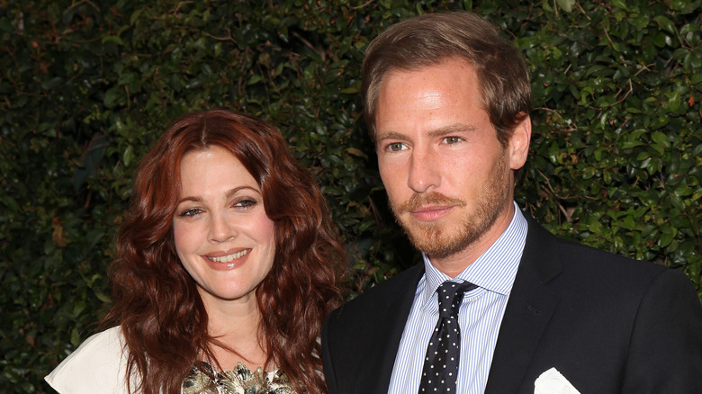 Drew Barrymore and Will Kopelman on the red carpet