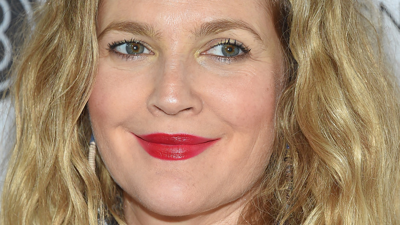 Drew Barrymore on the red carpet