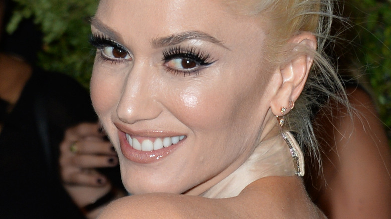 Gwen Stefani smiling