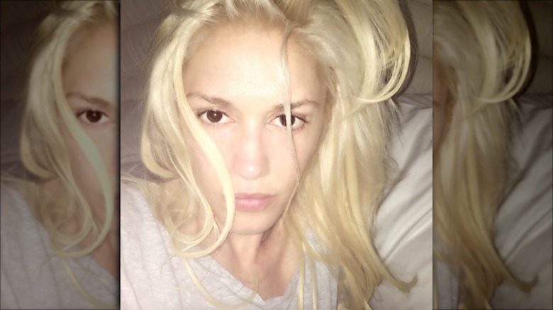 Gwen Stefani in a selfie 
