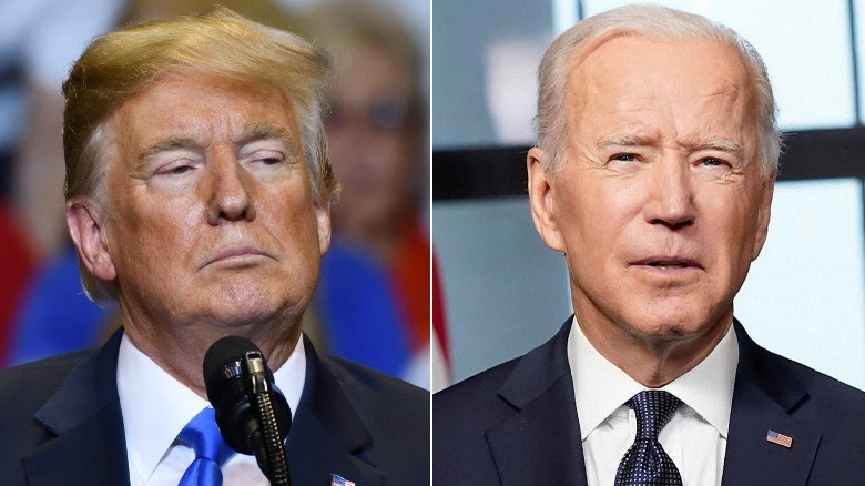 Donald Trump and Joe Biden