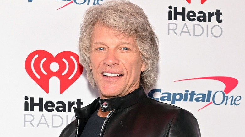 Jon Bon Jovi smiling