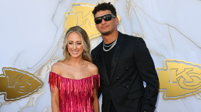 Brittany and Patrick Mahomes