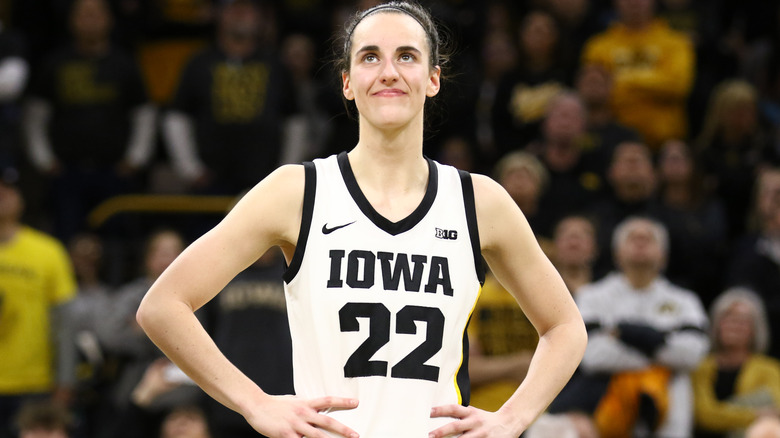 Caitlin Clark smiling