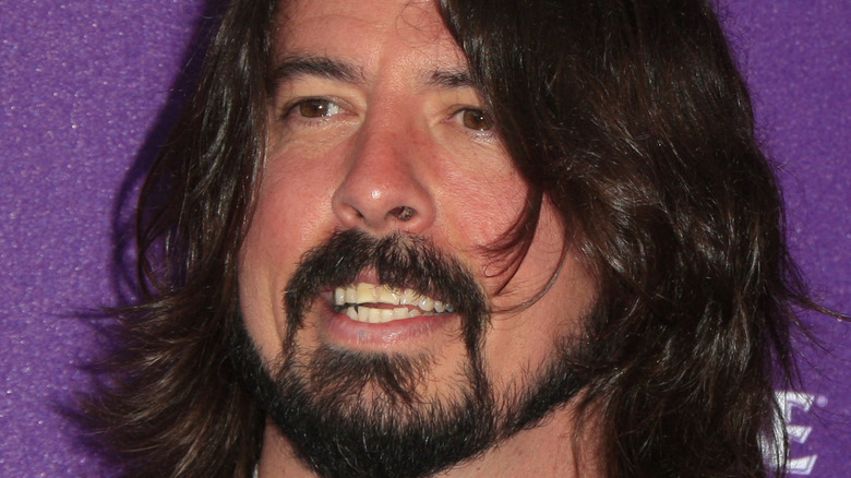 Dave Grohl on the red carpet