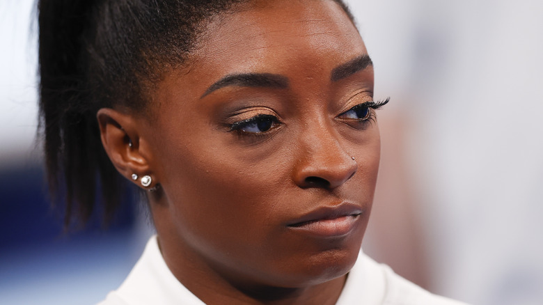 Simone Biles at the Olympic Games in Tokyo