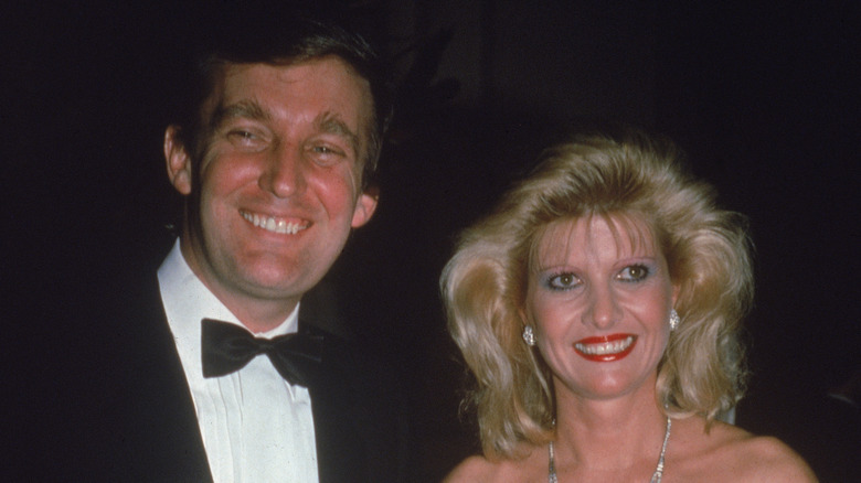 Throwback photo of Donald and Ivana Trump from 1980s