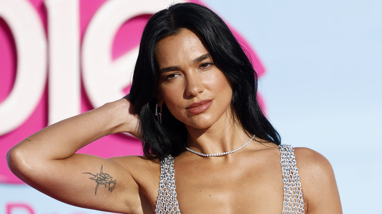 Dua Lipa smiling