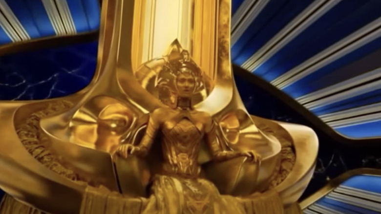 Elizabeth Debicki as Aeyesha in Guardians of the Galaxy