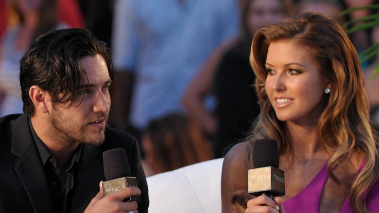 Justin Bobby Brescia and Audrina Patridge