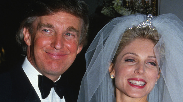Donald Trump marries Marla Maples