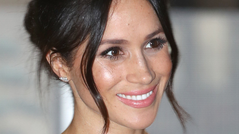 Meghan Markle smiling