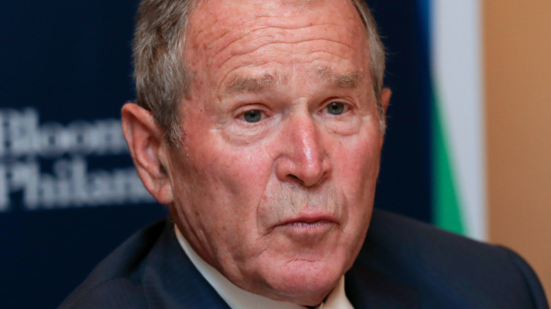 George W Bush, New York, 2019