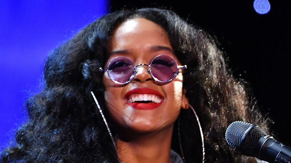 H.E.R. performs during the NAACP Image Awards