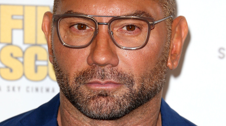 Dave Bautista posing