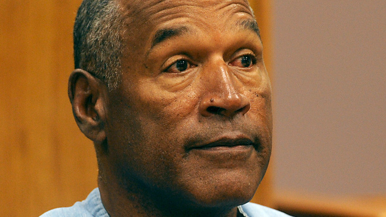 O.J. Simpson at a parole hearing