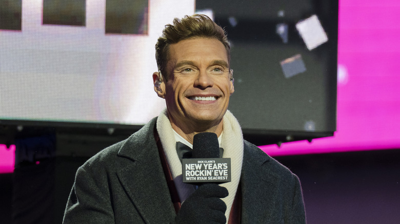 Ryan Seacrest smiling