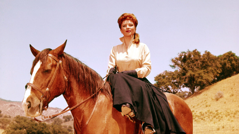 Amanda Blake in publicity still for Gunsmoke