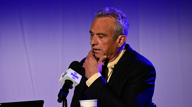 RFK Jr. scratches his chin