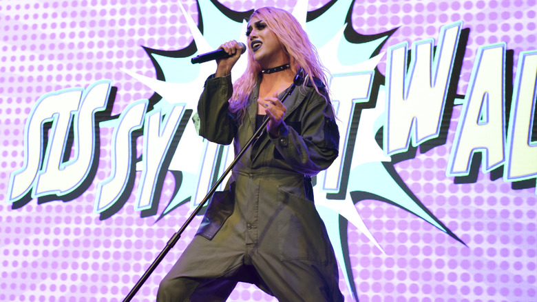 Adore Delano performing