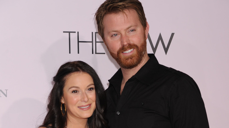 Alexa Vega and Sean Covel smiling