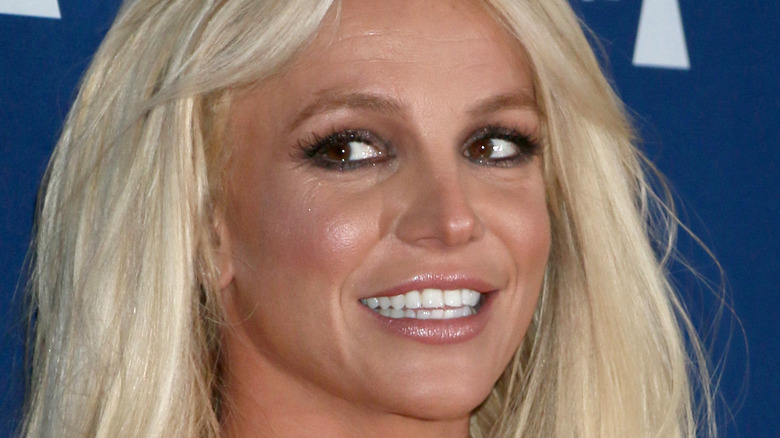 Britney Spears in the red carpet
