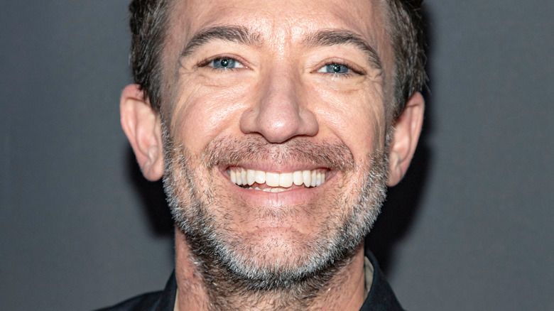 David Faustino smiling