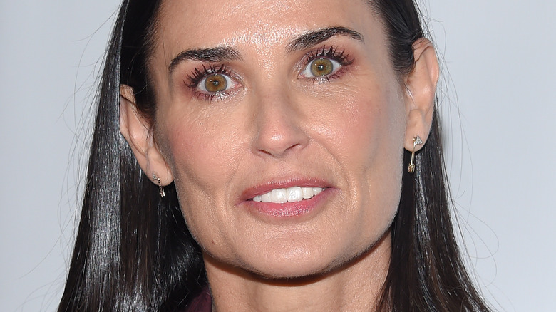 Demi Moore on the red carpet