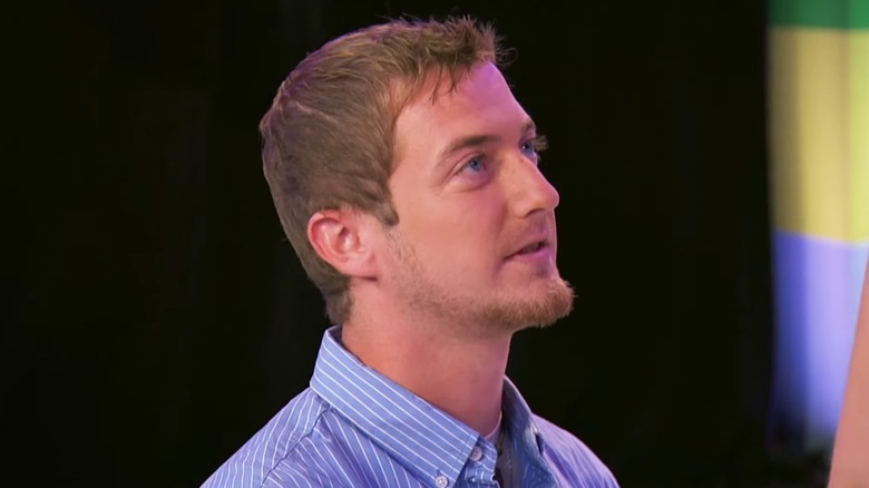 Derek Shullenbarger looking up