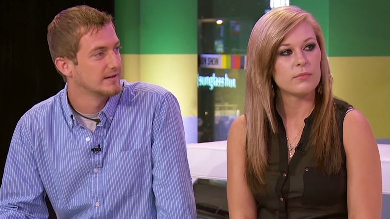 A still of Derek Shullenbarger and Lauren Meler