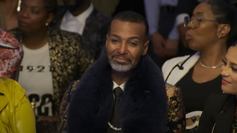 Dwight Eubanks smiling in audience