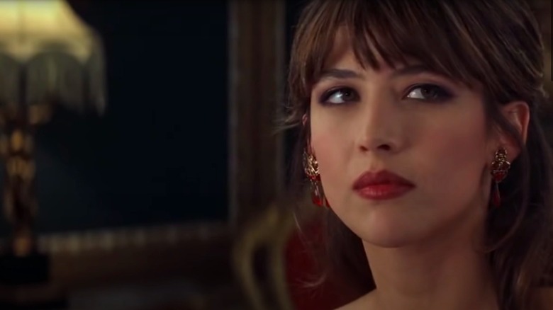 Sophie Marceau looking away